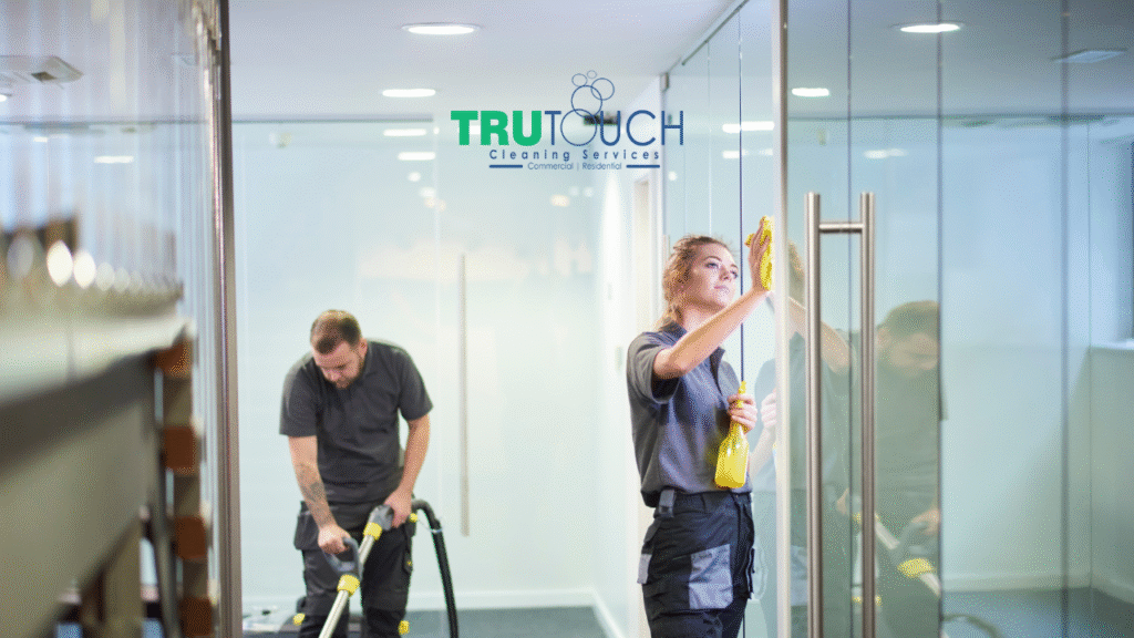 Commercial post-construction cleaning