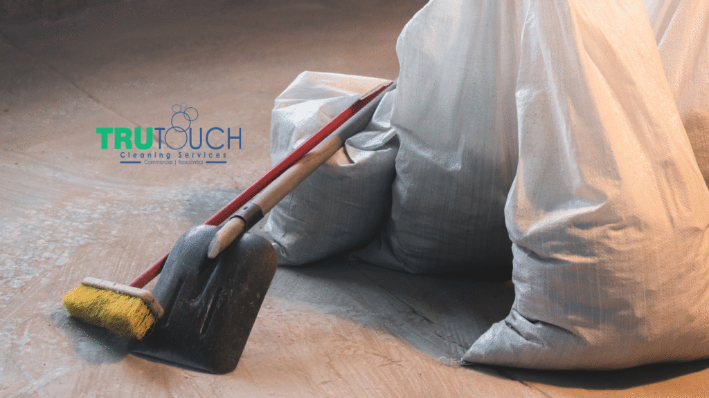 Post-construction cleaning services